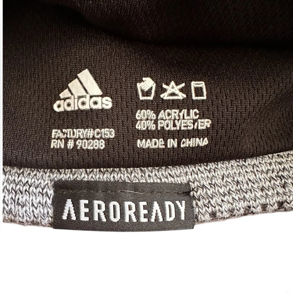Adidas Men's Creator 2 Beanie, White/Black/Black Reflective, One Size